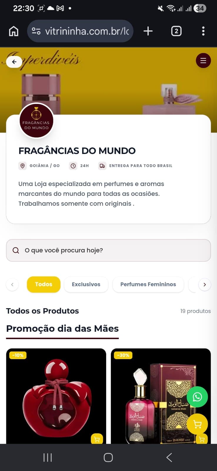 Loja exemplo 2