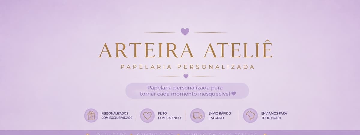 Capa de Arteira Ateliê | Personalizados
