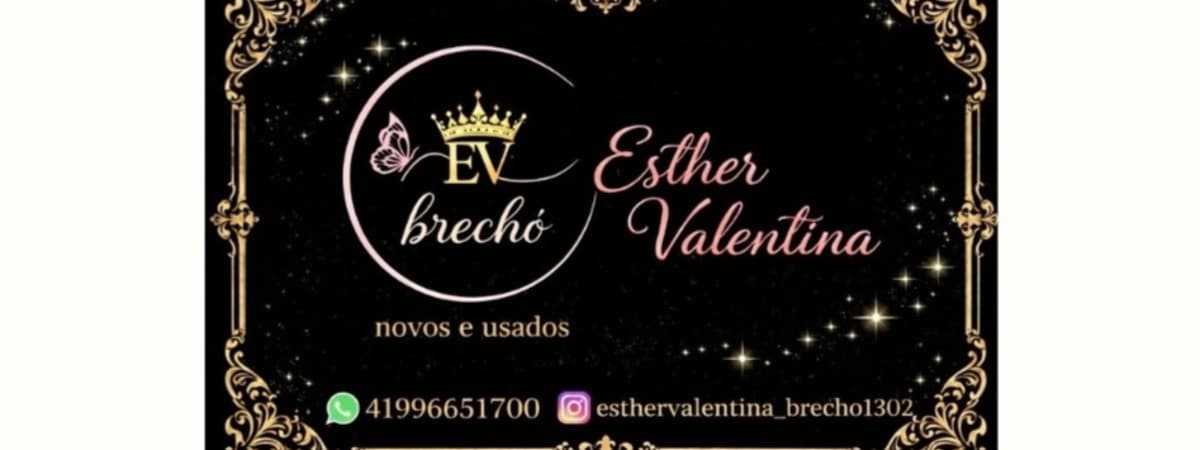 Capa de Esther Valentina Brechó