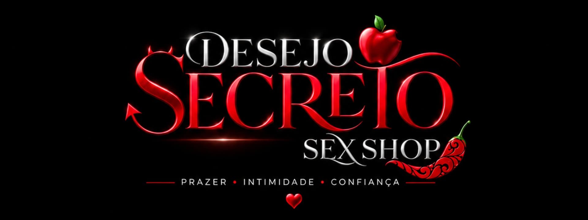 Capa de Desejo secreto sexyshop