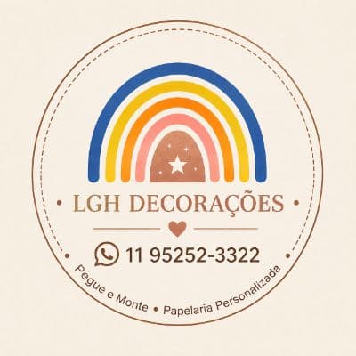 LGH Decorações e Papelaria Personalizada