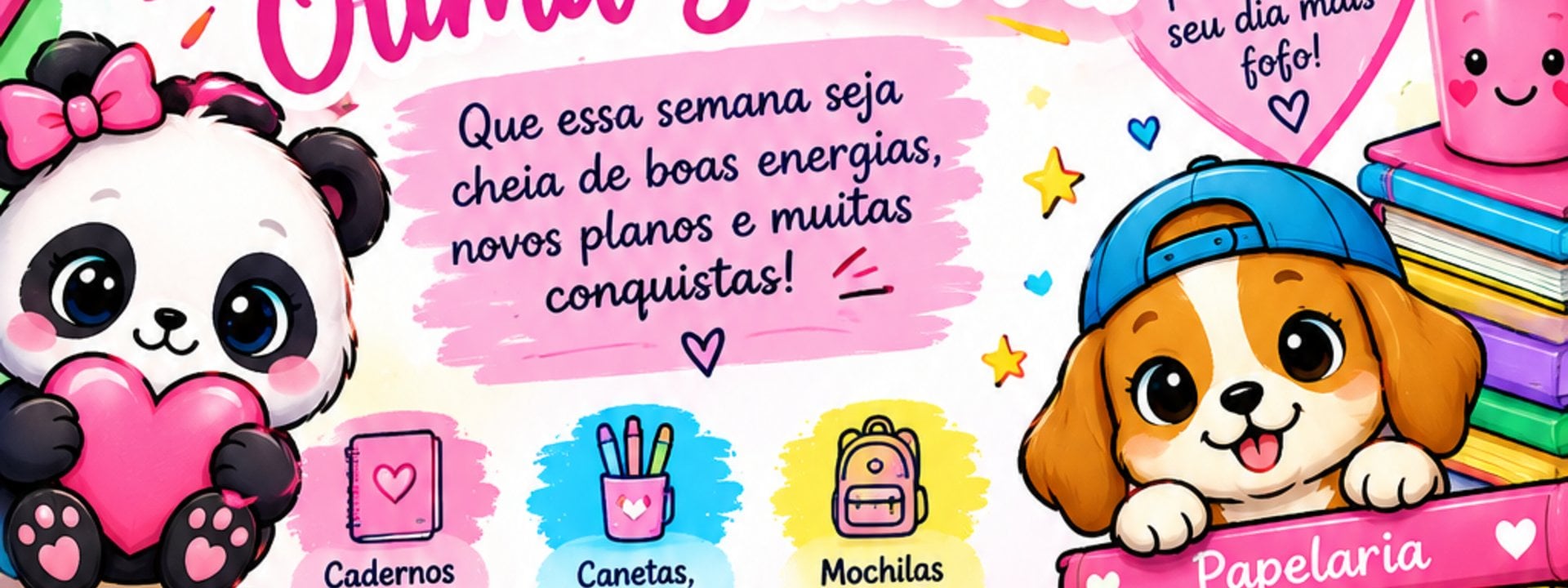 Capa de Alice Papelaria Fofa