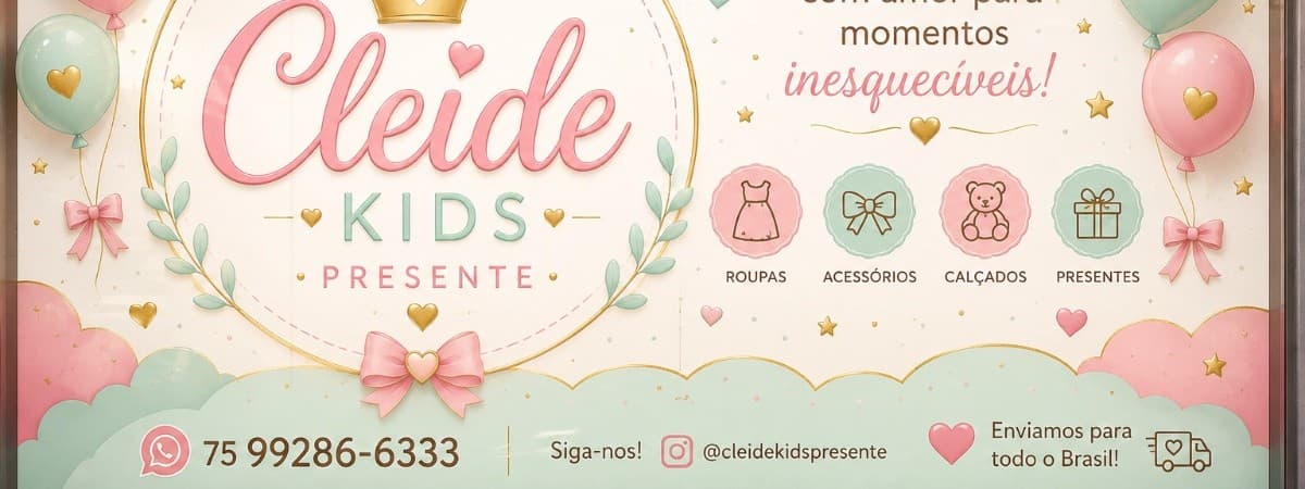 Capa de Cleide kids presente