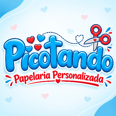 Picotando papelaria