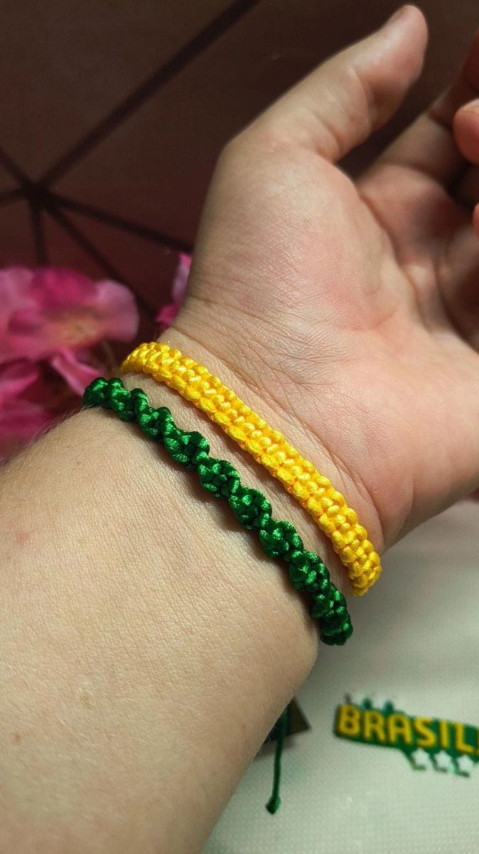 Pulseira da copa básica 🇧🇷💚 - Foto 2