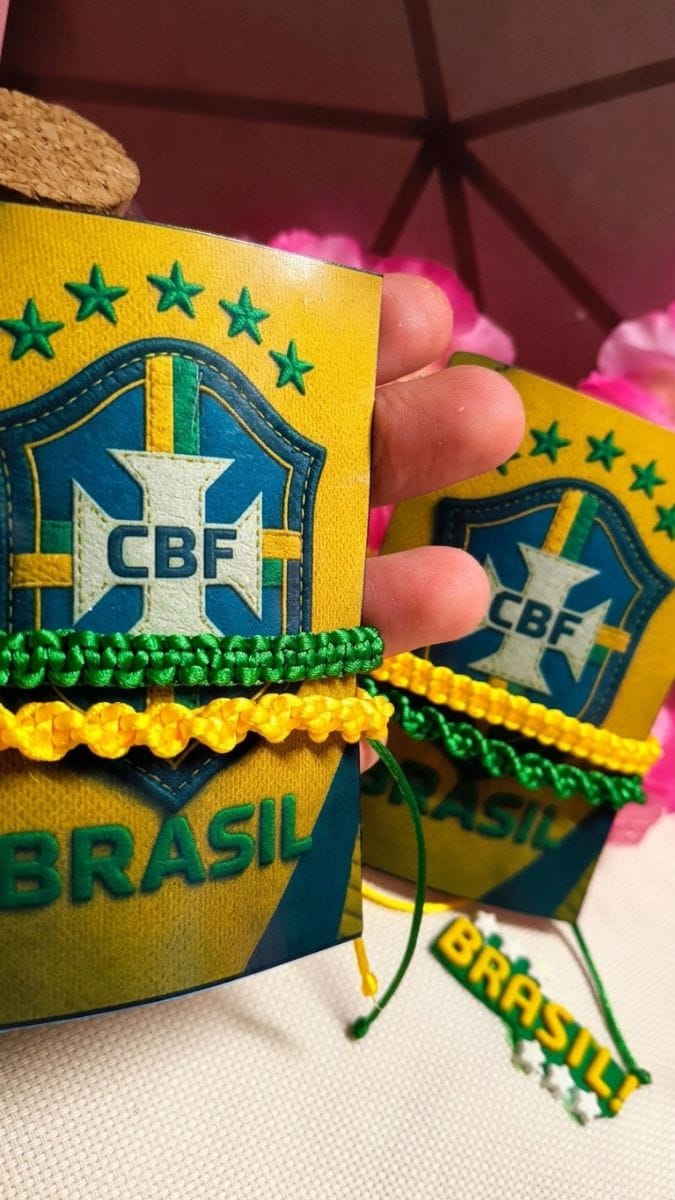 Pulseira da copa básica 🇧🇷💚 - Foto 3