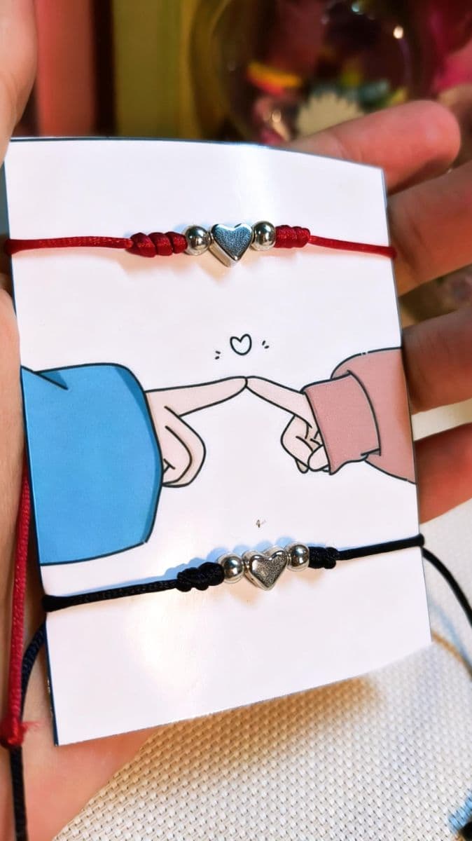 Pulseira Casal minimalista ✨💖