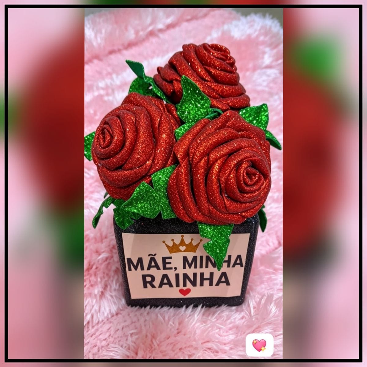 Caixa com 4 rosas - Foto 1