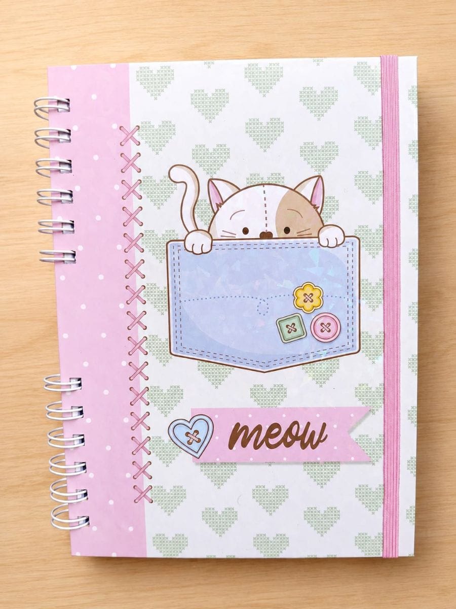 Caderno A5 com 80 folhas - Foto 1