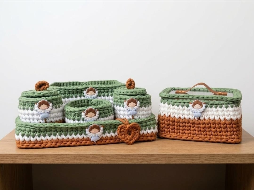 Kit higiene com 6 anjinho - Foto 1