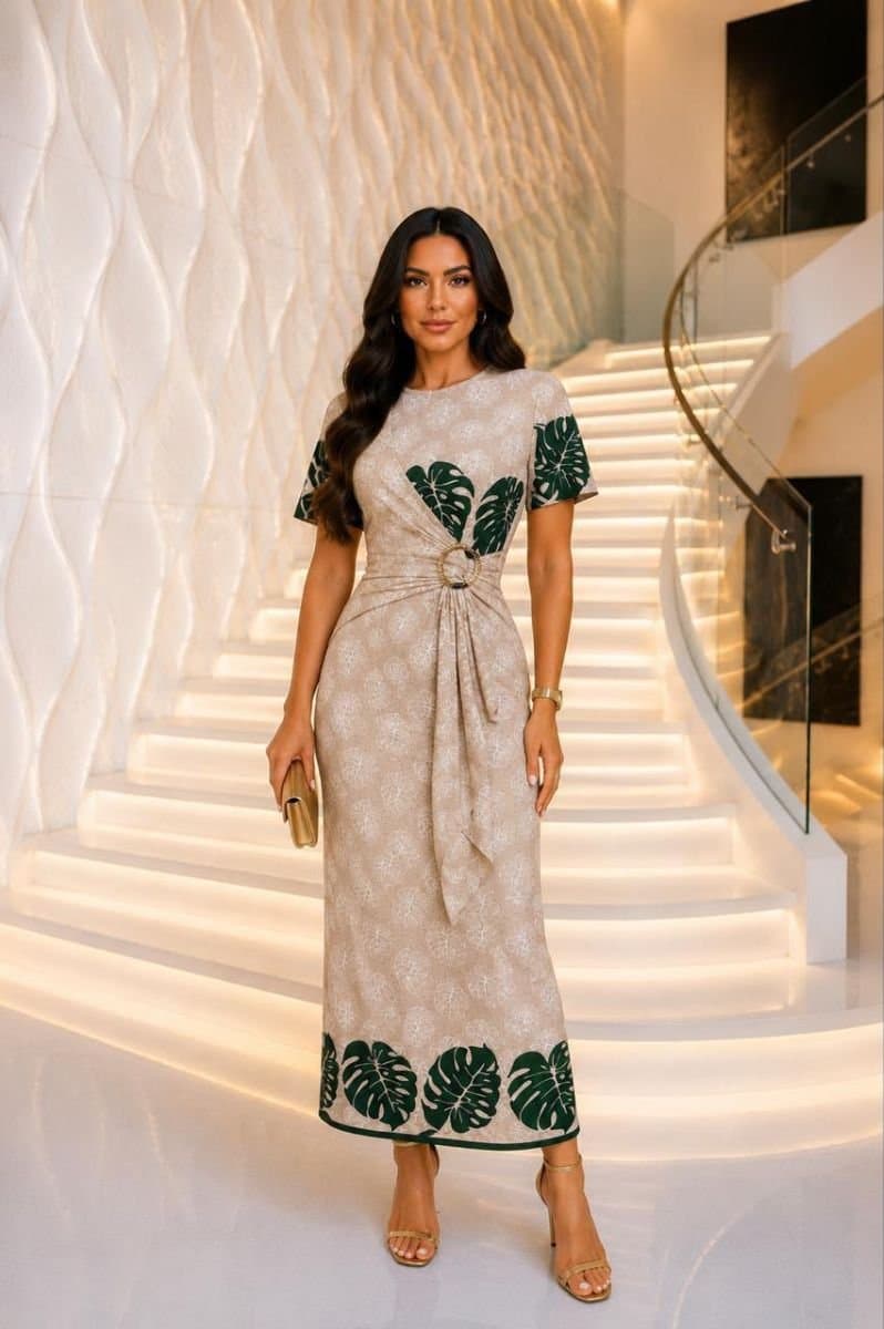 Vestido Aurora Longuete