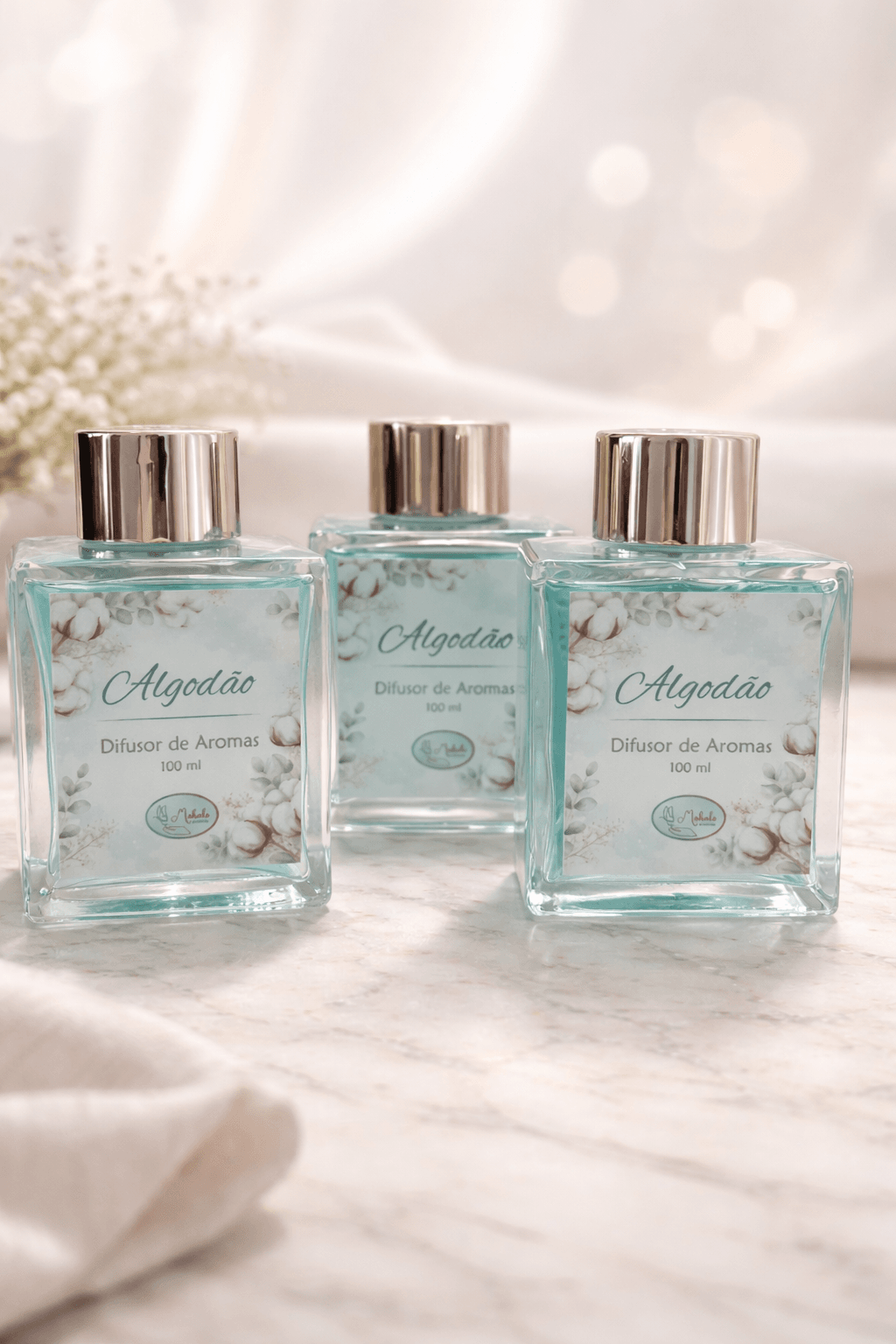 Difusor de Aromas 100 ml - Algodão - Foto 2