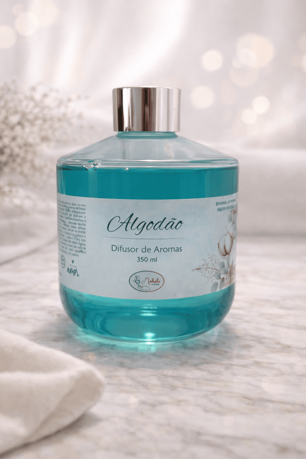 Difusor de Aromas 350 ml - Algodão