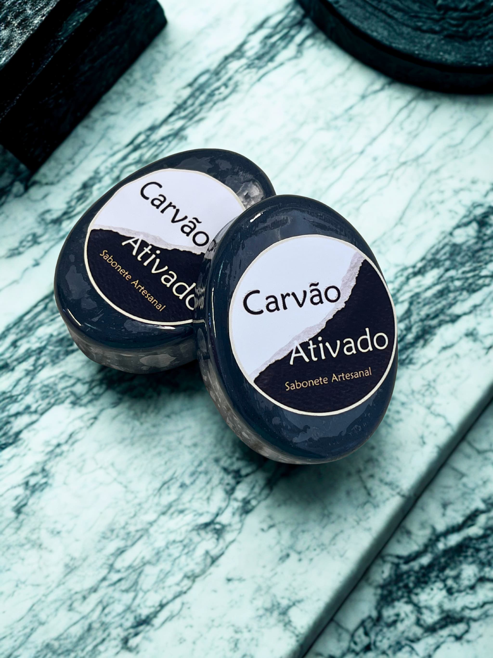 Sabonete Artesanal Facial - Carvão Ativado