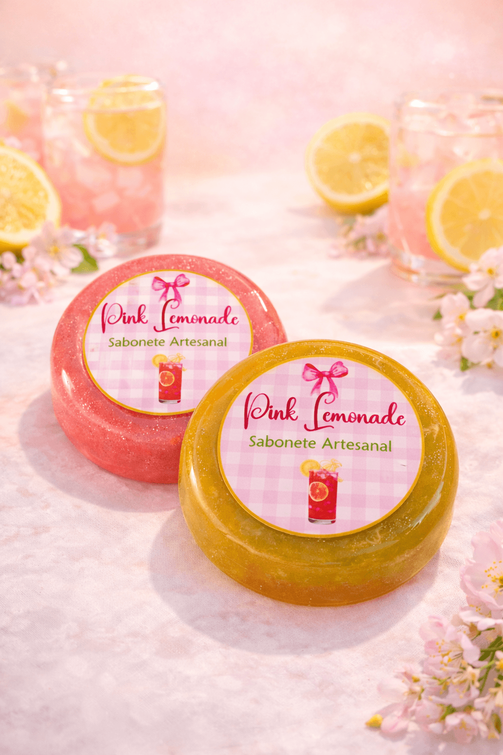 Sabonete Artesanal Pink Lemonade - Foto 1