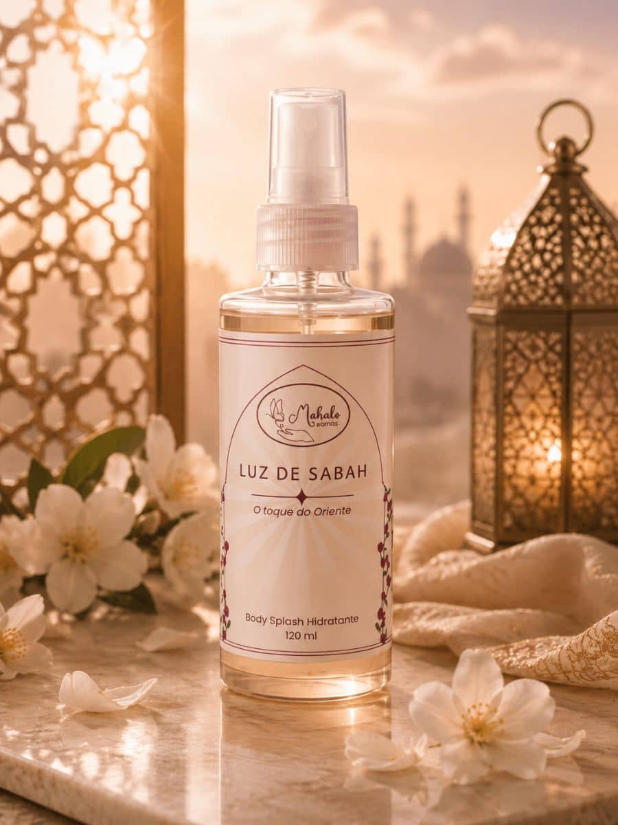 Body Splash Hidratante Feminino Luz de Sabah - 120 ml