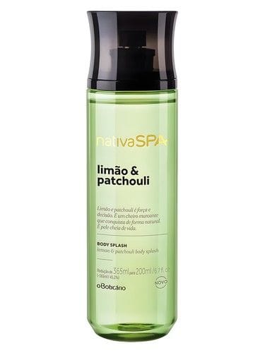 Body Splash Inspirado no Limão e Patchouli - 30ml - Foto 1