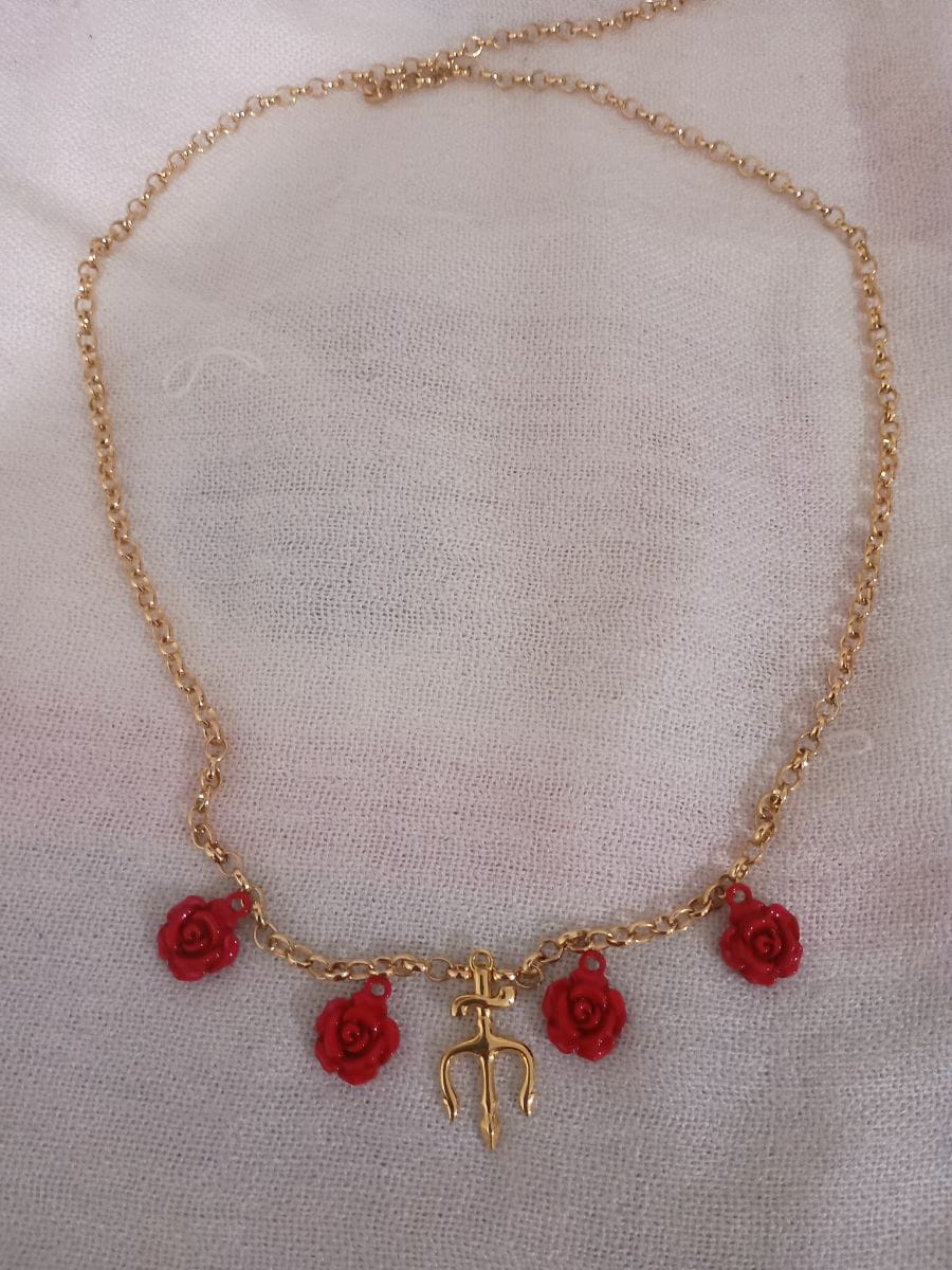 Gargantilha e pulseira para pomba gira - Foto 2