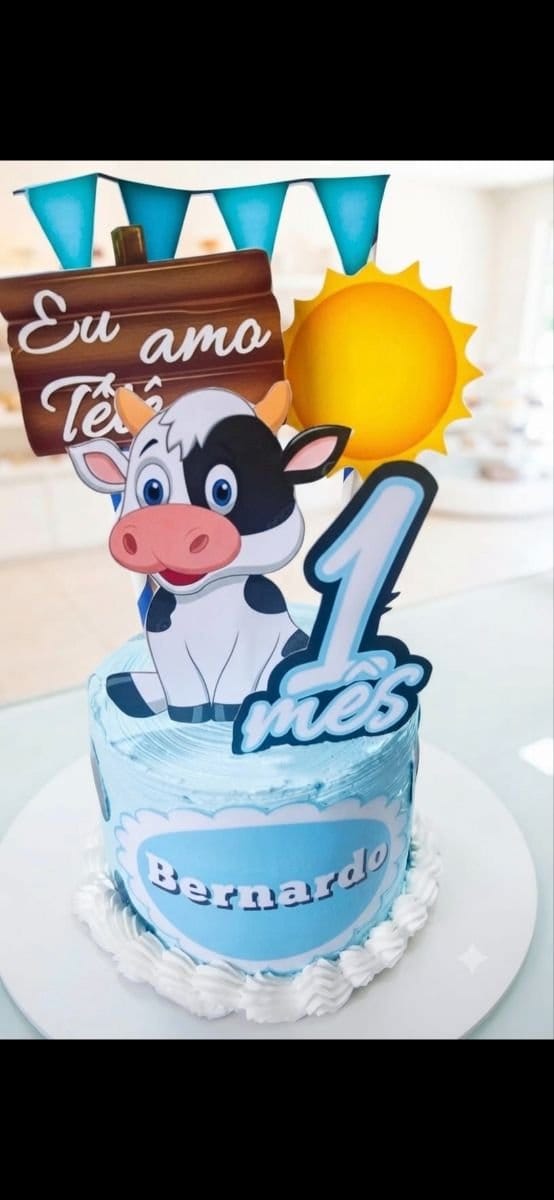 Bolo de mesversario - Foto 1