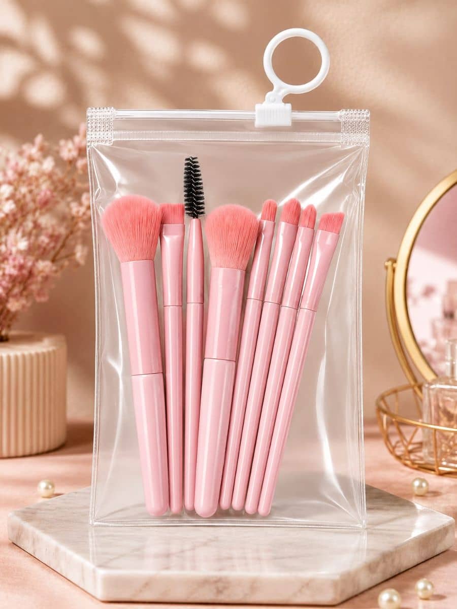 Mini kit de 8 pincéis de make