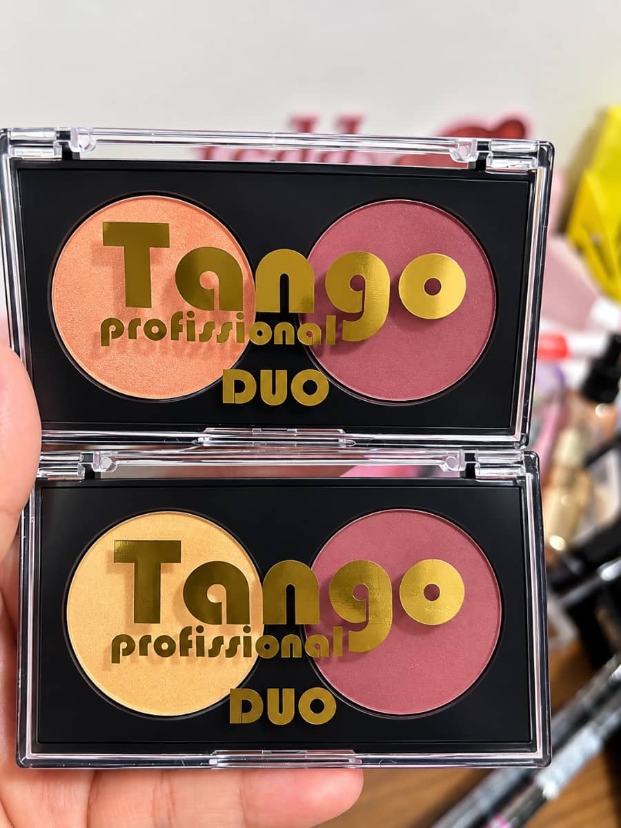 Paleta de Blush Tango profissional Duo