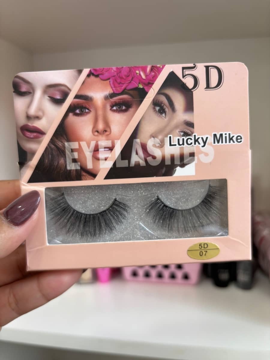 Cílios postiços Lucky Mike 5D