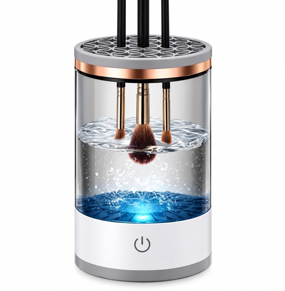 Limpador de pincéis de Maquiagem elétrico Automático com USB - Foto 1