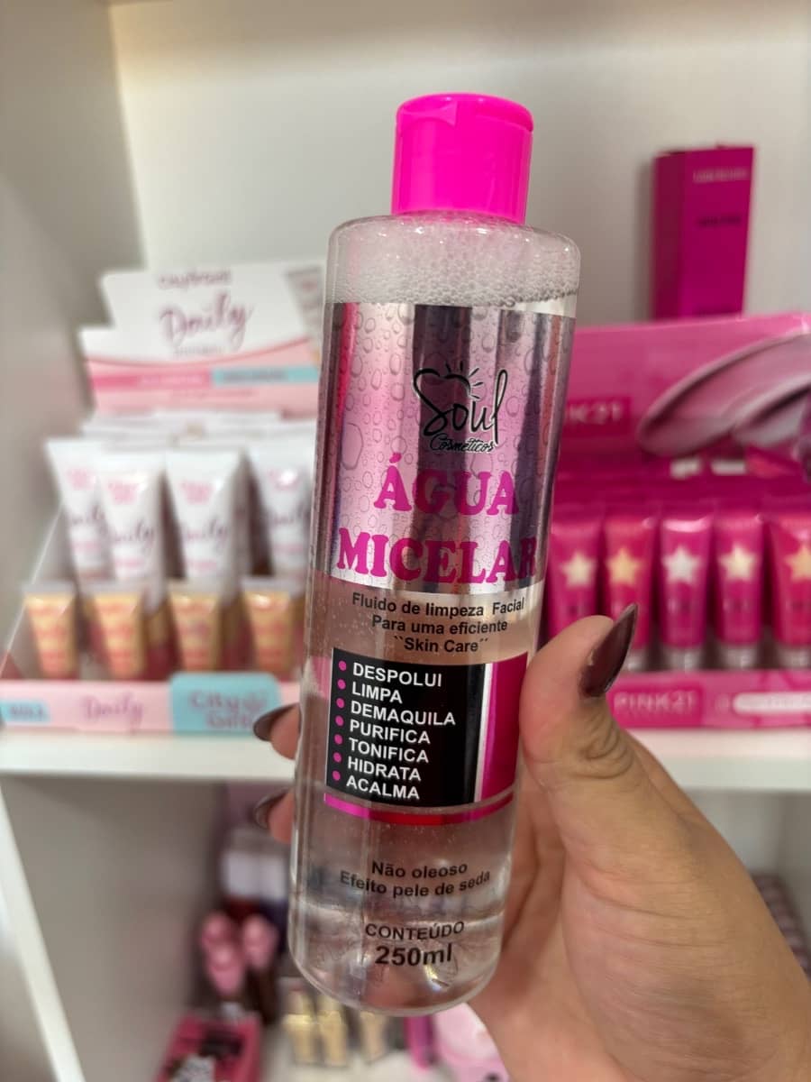 Água Micelar Soul Cosméticos