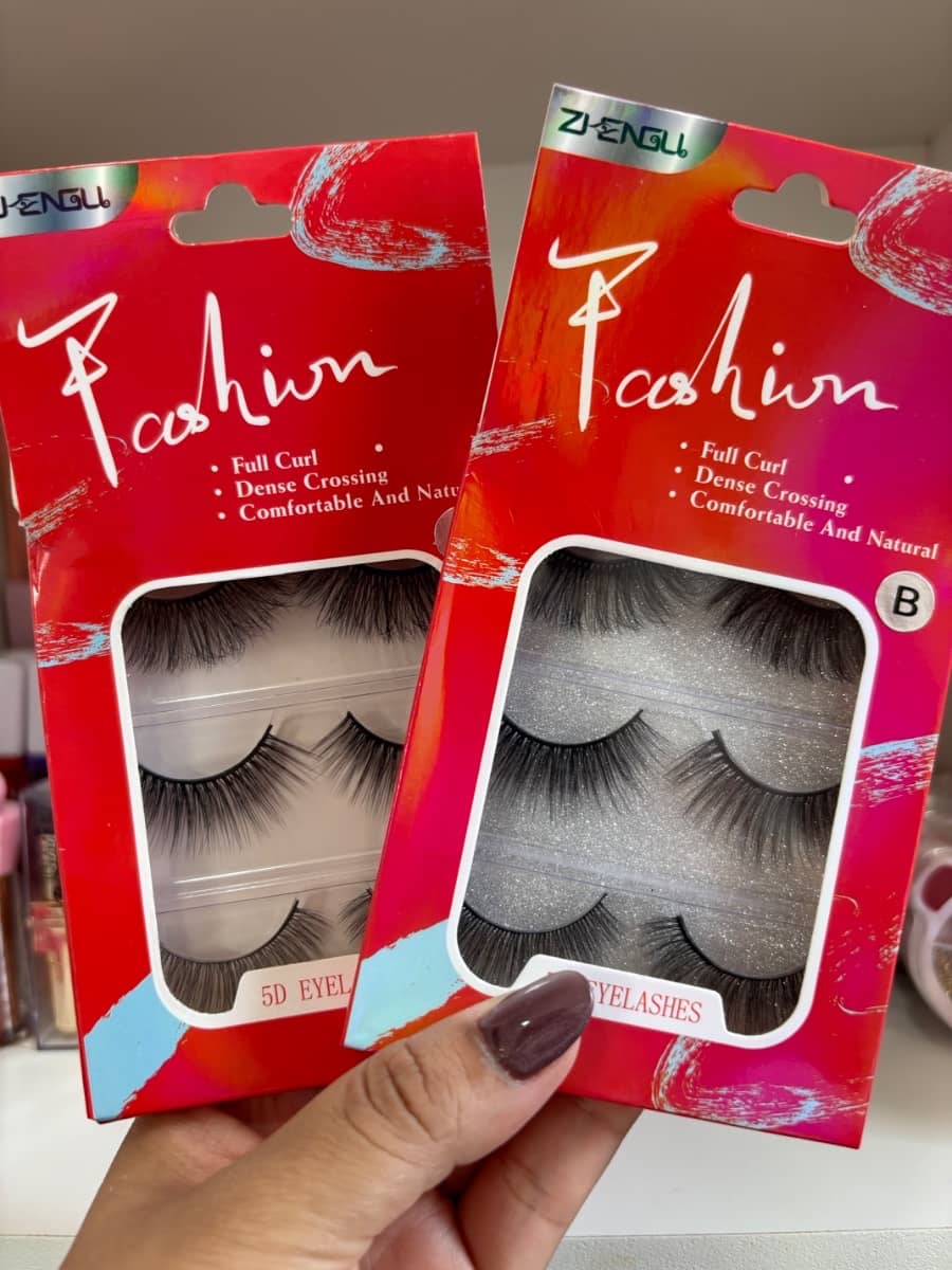 Cílios postiços 5 D Fashion