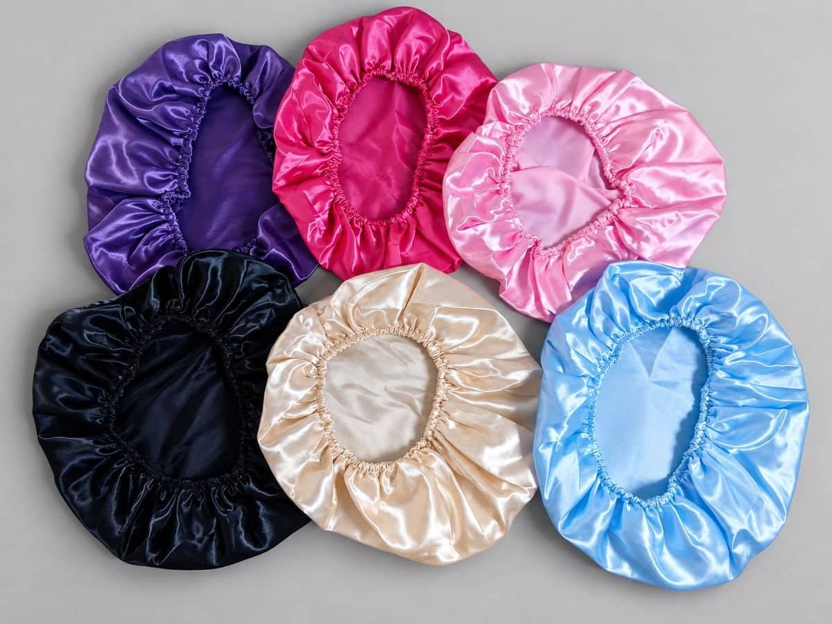 Toucas de cetim Anti frizz