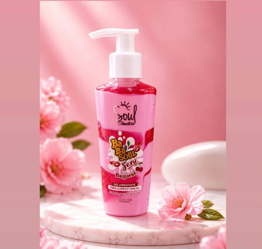 Gel Hidratante Babasoul Amorena com creme