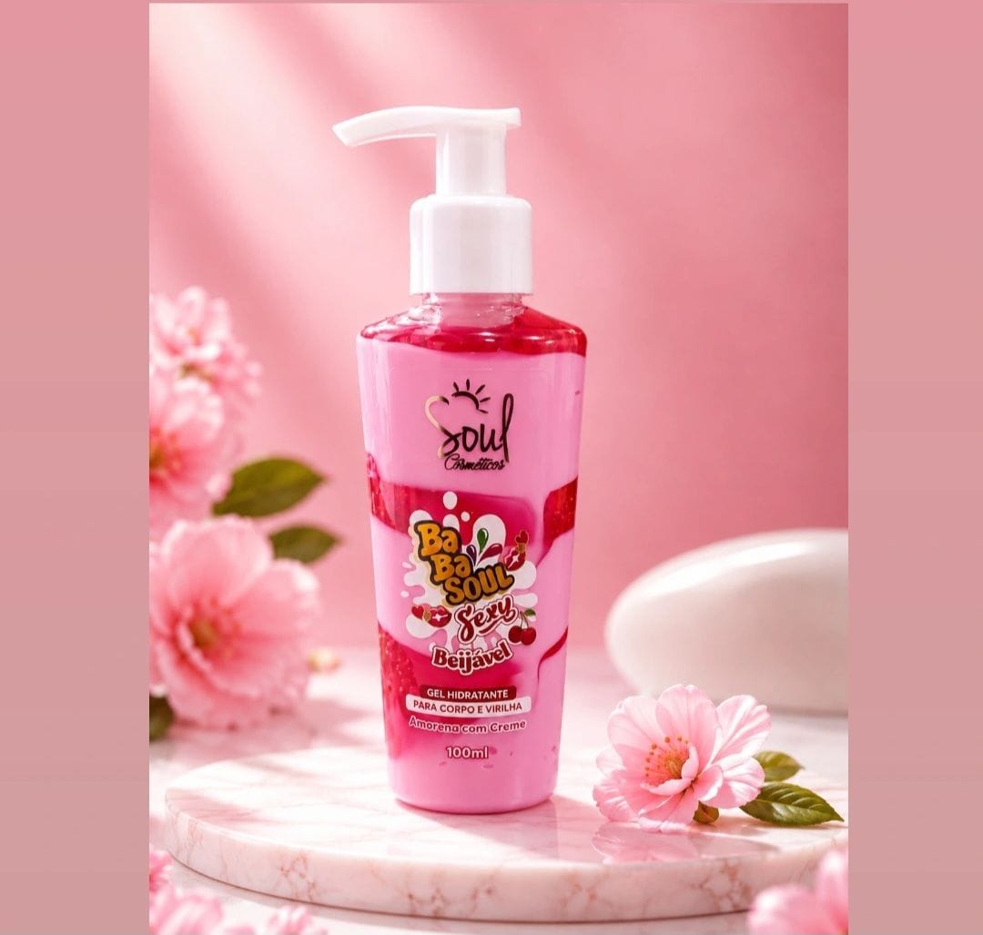 Gel Hidratante Babasoul Amorena com creme - Foto 1