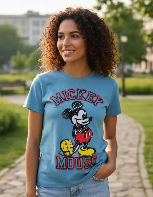 Camiseta T-shirt Mickey - Foto 1