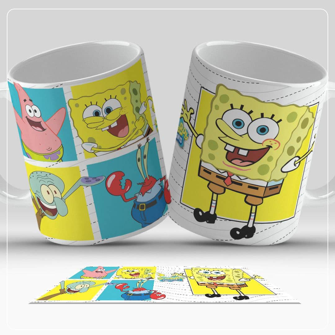 Caneca Personalizada Bob Esponja