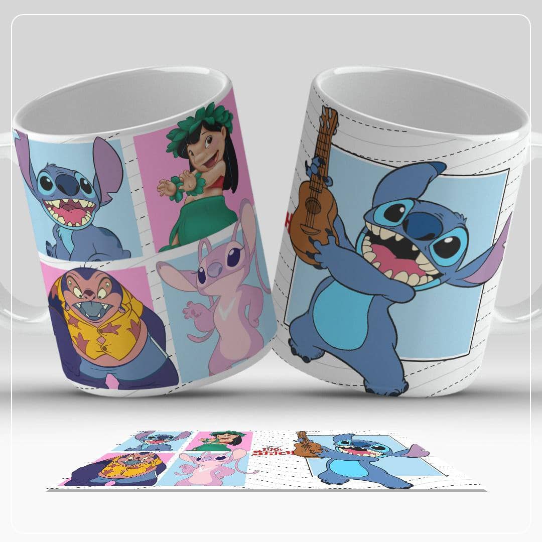 Caneca Personalizada Lilo & Stitch