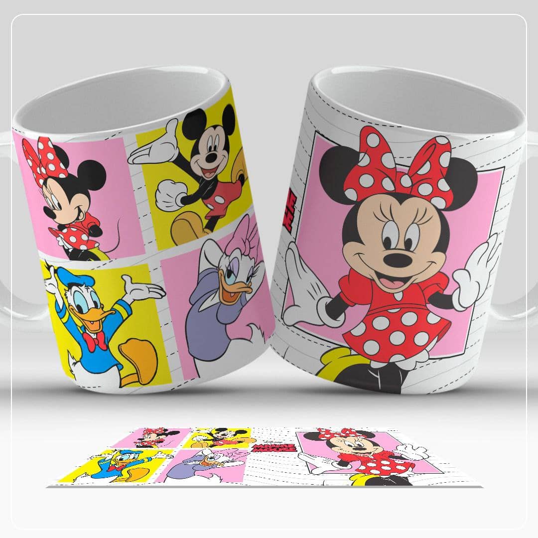 Caneca Personalizada Mickey e sua Turma