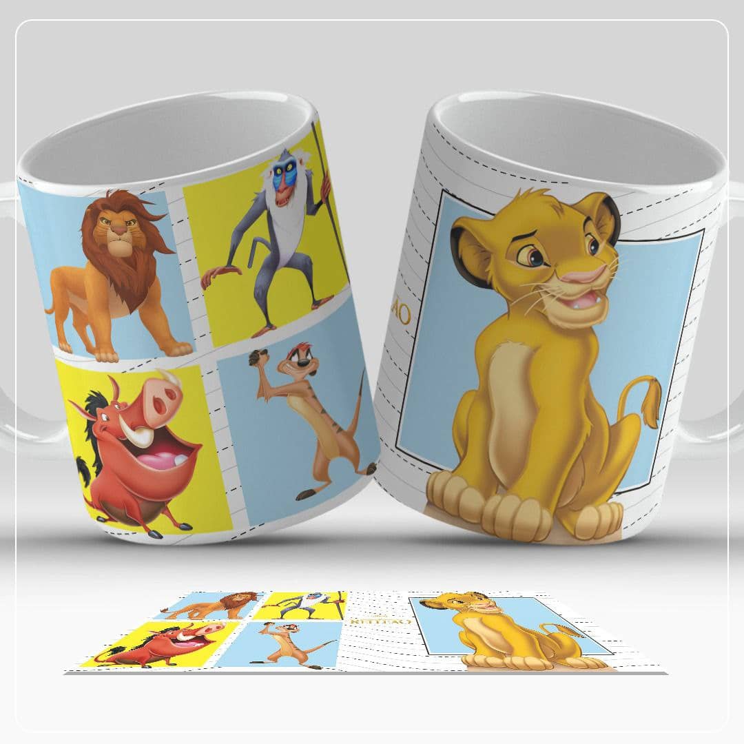 Caneca Personalizada O Rei Leão