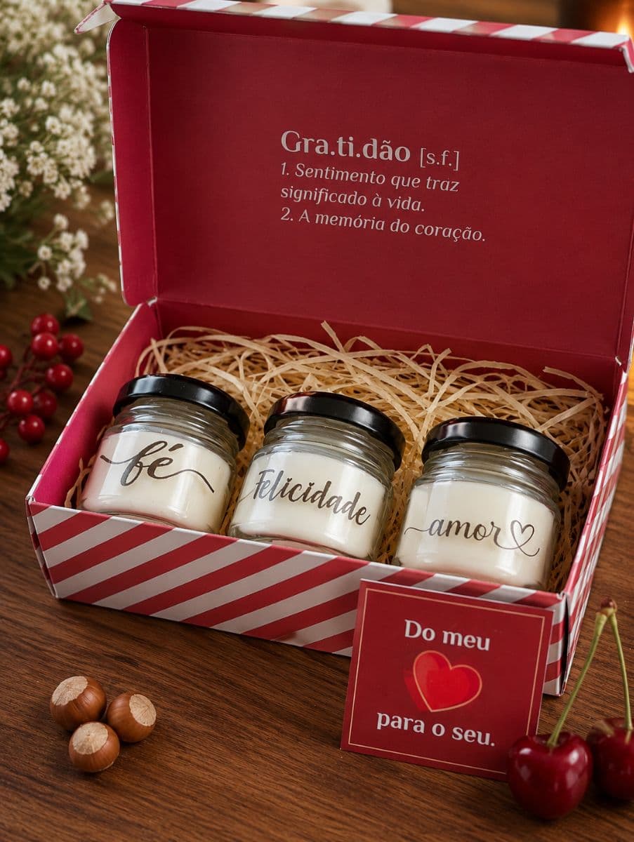 Kit de lembrancinha no potinho de 40 ml