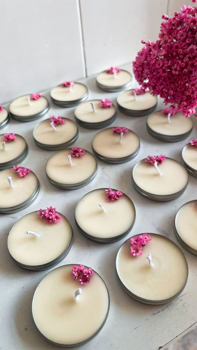Velas na Latinha