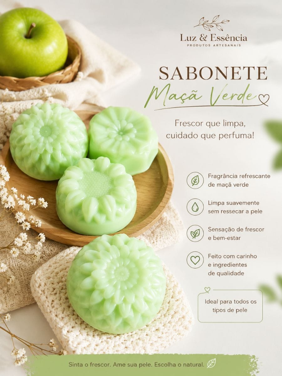 Sabonetes artesanais - Foto 4