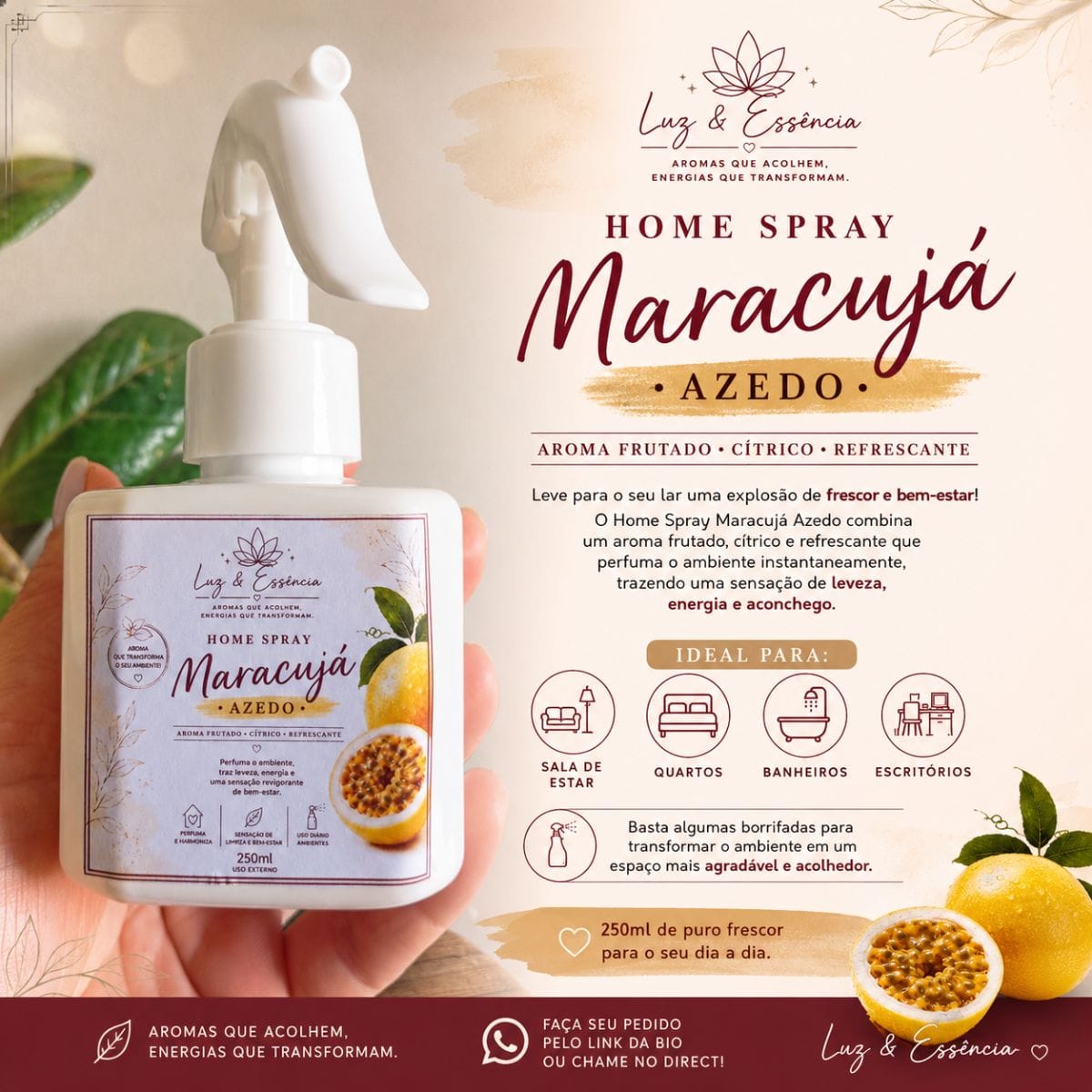 Home spray e difusor de ambiente - Foto 5