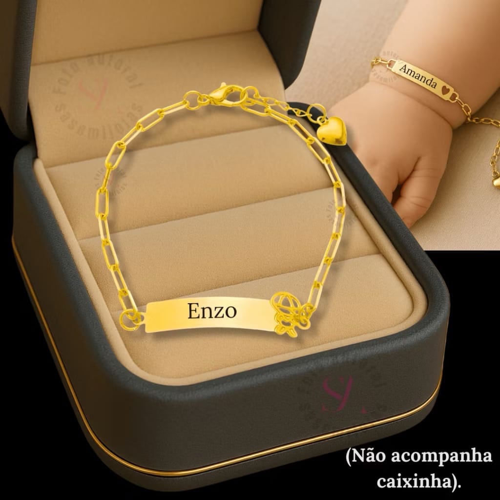 Pulseiras Infantis Personalizadas - Foto 1