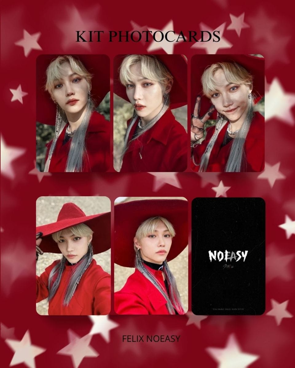 Photocards Fanmade Felix Stray Kids - Foto 4