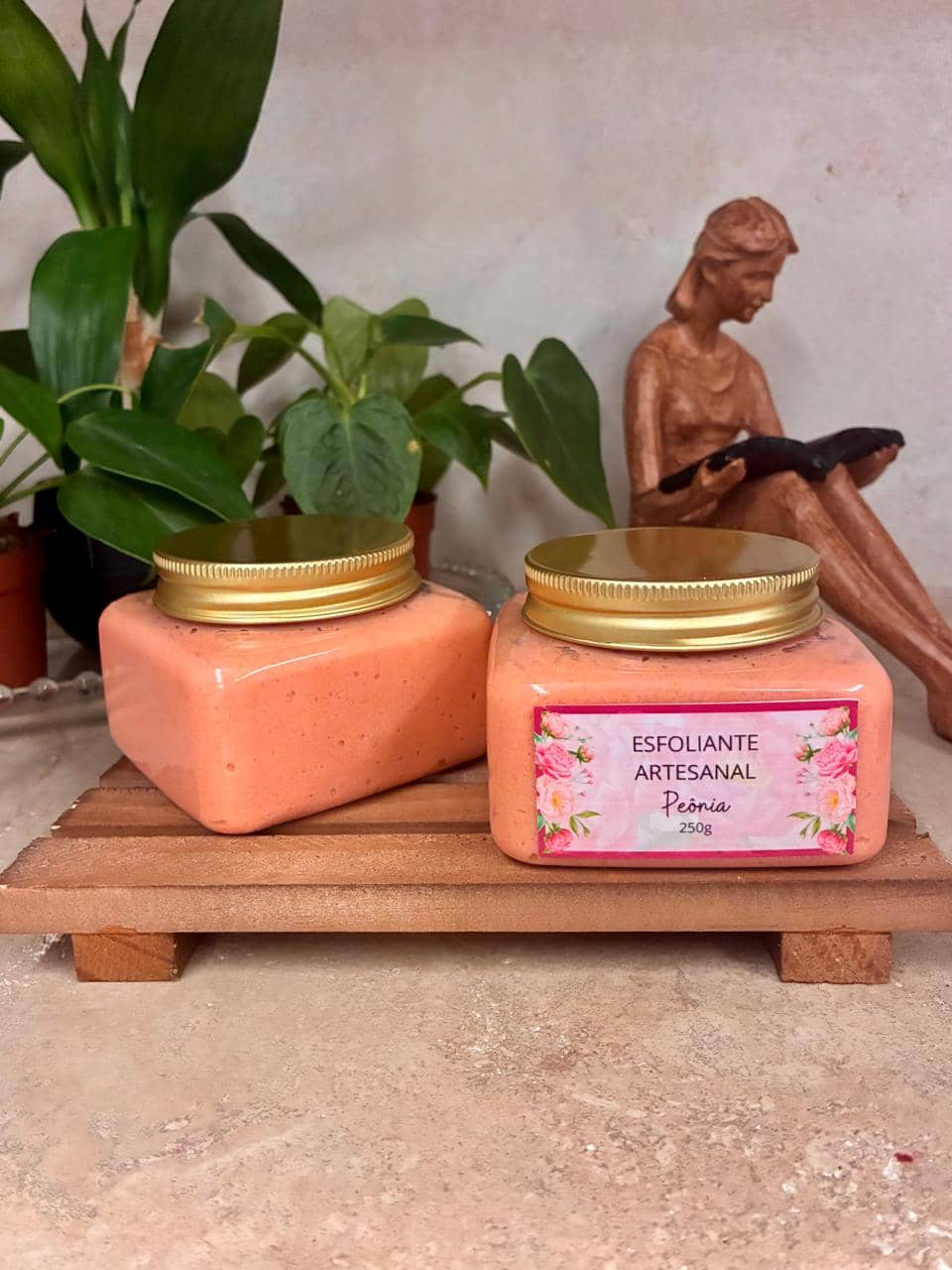Esfoliante Artesanal de Peonia