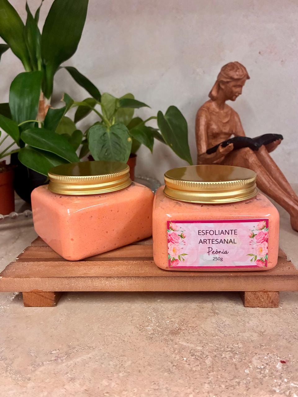 Esfoliante Artesanal de Peonia - Foto 1