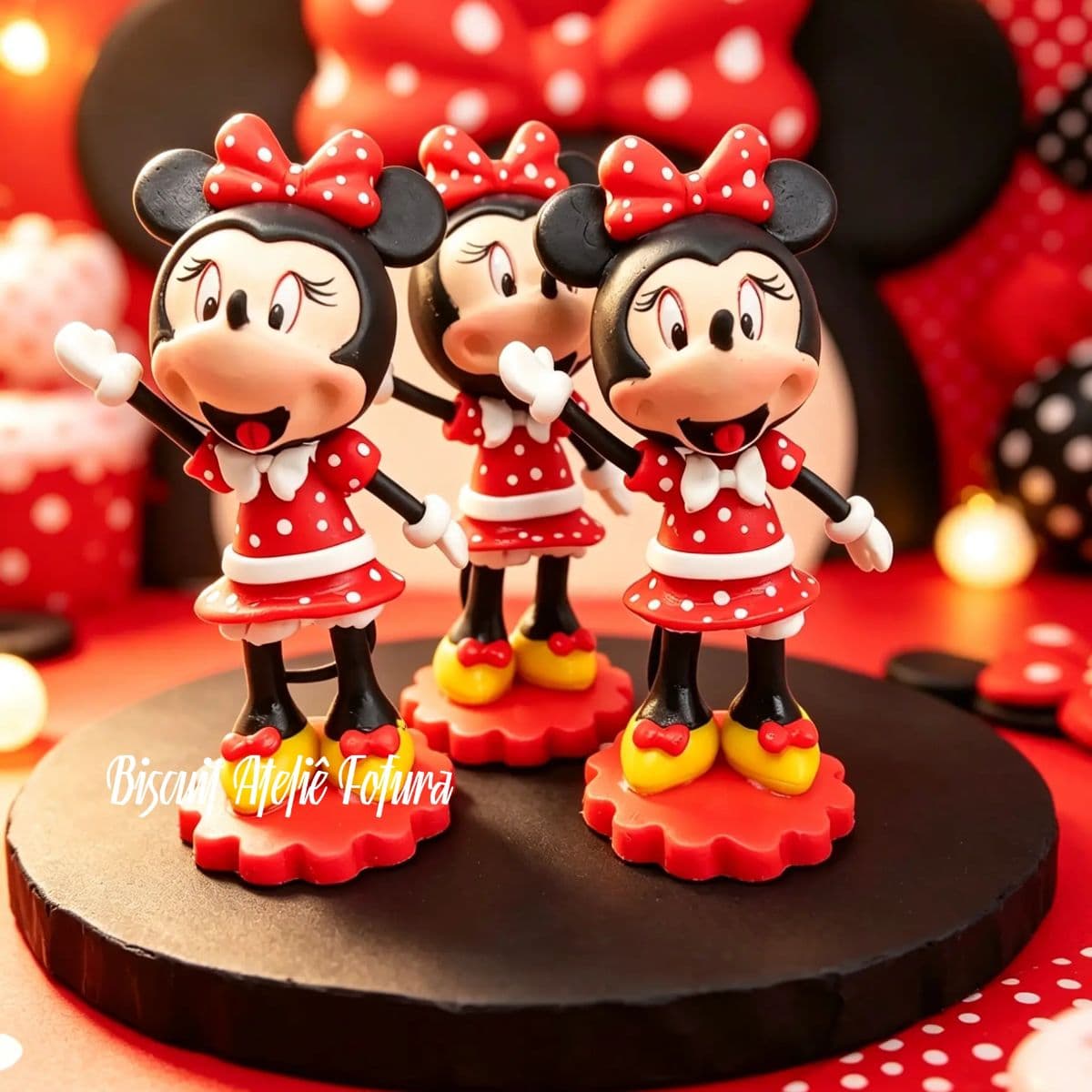 Aplique da Minnie