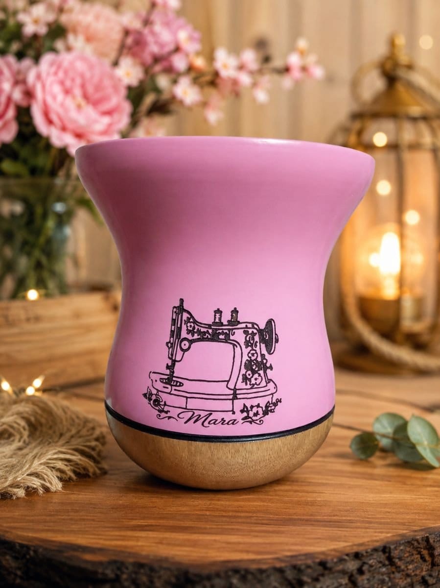 Cuia de Madeira personalizada - Foto 3