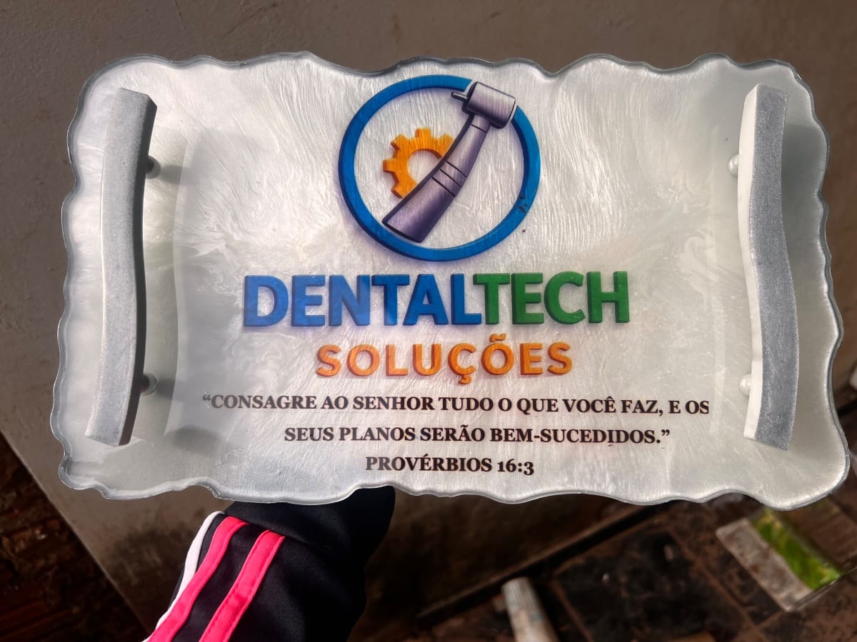 Bandeja com sua logo - Foto 2
