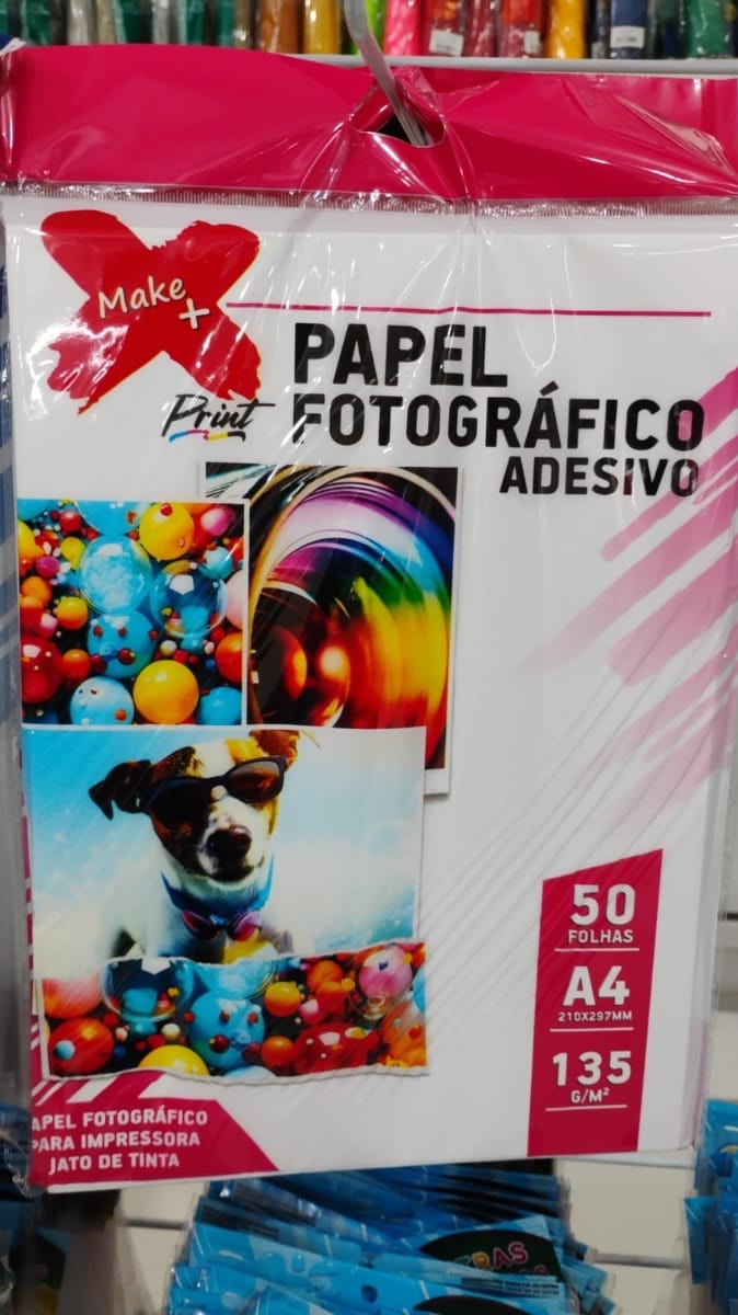 Papel fotográfico adesivo - Foto 1