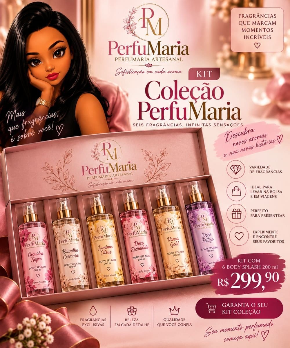 Kit coleção perfumaria - Foto 1